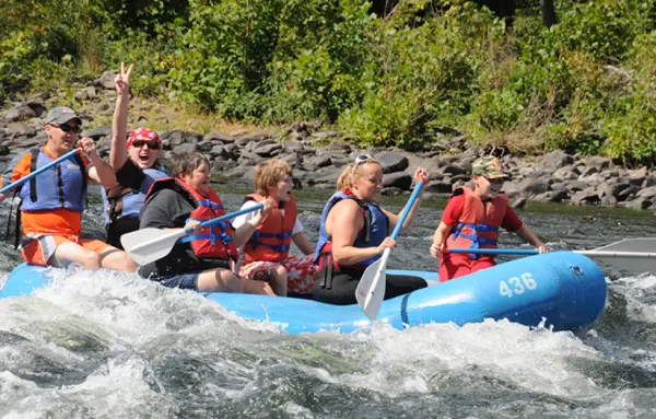 Rafting and Canoeing on the Delaware River