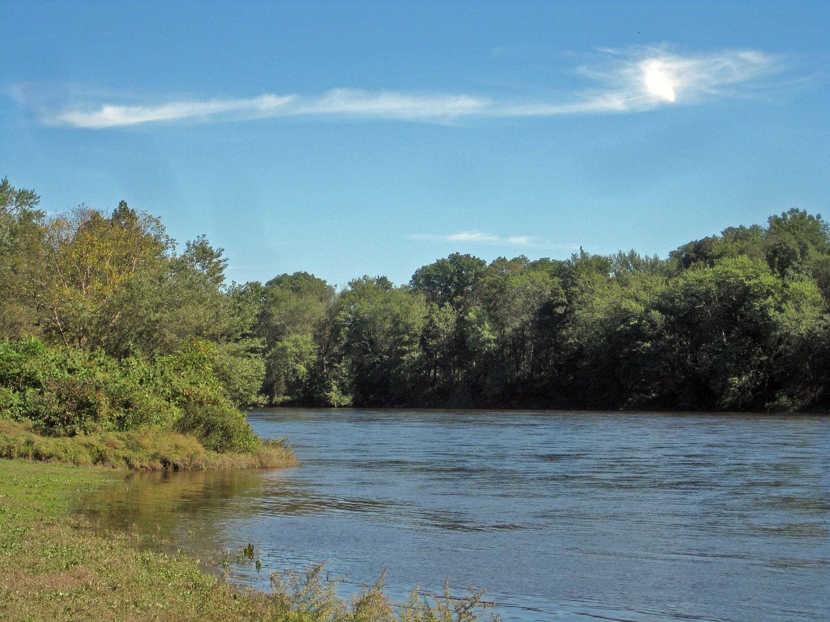 a view of the delaware river