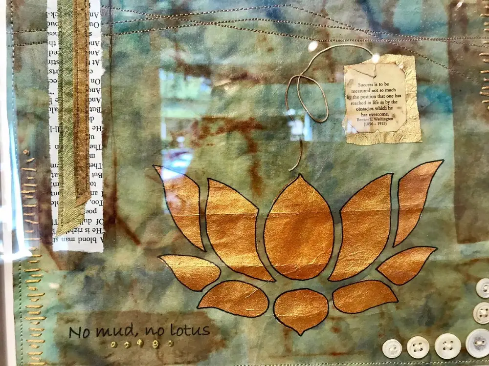 a picture of a picture of a flower on a piece of paper